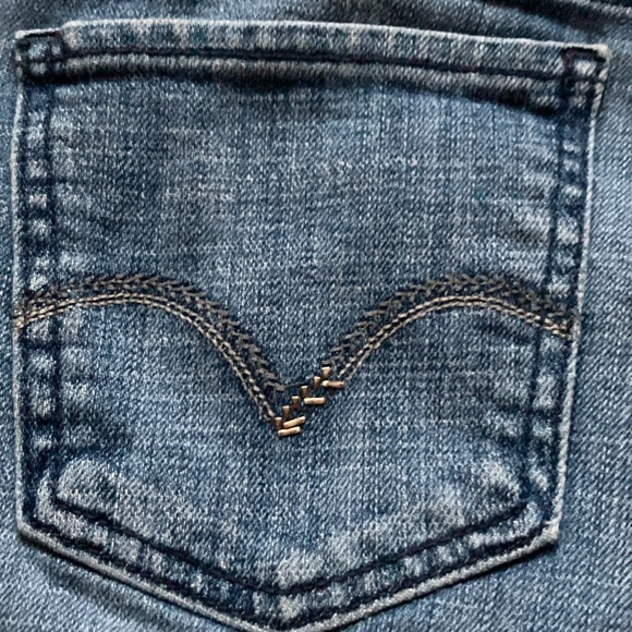 LEVIS 515 Boot Cut faded jeans size 10M - Picture 13 of 13